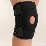 Baffhome Medikal Diz Korsesi Patella Destekli Menisküs Ligament Destekli Ayarlanabilir Koruyucu Sporcu Dizlik - Siyah
