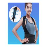 Baffhome Medikal Unisex Çift Balenli Dik Duruş Korsesi Kifoz Skolyoz Korsesi Omuz Sırt Bel Korsesi