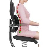 Baffhome Pu Bel Minderi Sırt Yastığı Sırt Minderi Sandalye Yastığı Koltuk Sırt Minderi Ortopedik Minder