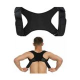 Baffhome Unisex Siyah Kamburluk Önleyici Ayarlanabilir Yeni Nesil Dik Duruş Aparatı Korse