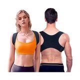 Baffhome Unisex Siyah Kelebek Dik Durus Korsesi Kamburlu Önleyici Terletmez Korse Vidar Sync 17062021 - Standart