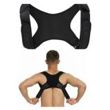 Baffhome Unisex Siyah Yeni Nesil Dik Duruş Korsesi Kamburluk Önleyici Terletmez Korse Çapraz Korse