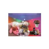 Bafix A4 Çıtçıtlı Dosya Fafayu Desenli Yy-0102 (12 Li Paket)