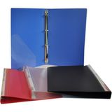 bafix a4 halkalı dosya 4 halkalı siyah (10 lu paket) - Yok