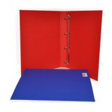 Bafix A4 Talebe Öğrenci Klasörü 4 Halkalı Kırmızı (10 Lu Paket)
