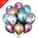 Bafix Bafix Balon 12 Inc Krom Karışık (50 Li Paket) Karışık 4580.00494