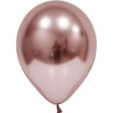 Bafix Balon 12" Krom Rose Gold (50 Li Paket)