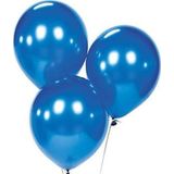 Bafix Balon 12" Metalik Mavi (12 Li Paket)