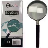 Bafix Büyüteç Cam Metal Çerçeveli 75 mm BFX-BMC75