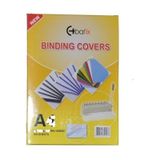 Bafix Cilt Kapagi Plastik Opak A3 160 Micron Kirmizi Cilt Kapagi (100 Lu Paket)