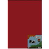 Bafix Düz Renk 50x70 Kırmızı Eva