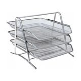 bafix evrak rafı metal perforeli 3 katlı gri bfx-mer9205g - Yok