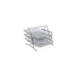 Bafix Evrak Rafı Metal Perforeli 3 Katlı Gri Bfx-Mer9205G