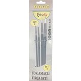 Bafix Fırça Seti Çok Amaçlı Artist 4 Lü (2-5-8-12) Set-5 70905