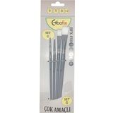 Bafix Fırça Seti Çok Amaçlı Artist 4 Lü (3-5-8-12) Set-6 70906