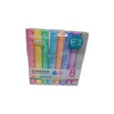 Bafix Fosforlu Kalem (İşaret Kalemi) Kalem Tipi Chosch 8 Renk Blister Cs-H716