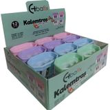 Bafix Kalemtıraş Çift Delikli Tanklı Ts2385 (12 Li Paket)