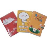 Bafix Not Defteri Pvc Kaplı Bfx-Pvc Karışık Renk (4 Lü Paket)