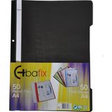 bafix telli dosya plastik a-4 siyah 66728 50 li (1 paket 50 adet) - Yok