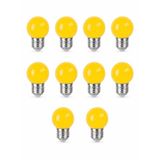 Bafra Lighting 1w Led Ampul, E27 Duy, Düşük Enerji Tüketimi Gece Lambası 10 Adet