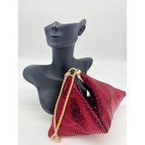 Bag Bar Clutch Abiye Çanta - 072-Kırmızı