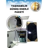 Bağ Evi, Konteyner Ev, Hobi Bahçesi, Çobanlar Için Tv-Lamba Güneş Enerji Paketi