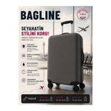 Bag line Kabin Boy Valiz Kılıfı Bavul Kılıfı Likralı Esnek Kumaş Ve Dayanıklı Çizilme Önleyici