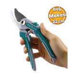 Bag Makas Bahce Bitki Cicek Gul Agac Uzum Filiz Cubuk Cibik Dal Budama Kesme Bicki Makasi 220 Mm
