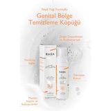 Baga Kadınlar İçin Genital Bölge Temizleme Köpüğü 150 ml - Hassas, Sabunsuz, Tahriş Etmeyen, pH Dengesi Sağlayan, Papatya ve Aloe Vera Özlü