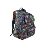 Bagacar 1215 Krinkıl Kumaş Su Geçirmez Laptop Bölmeli Okul ve Günlük Sırt Çantası, YEŞİLLACİ