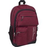 Bagacar 20101 Bordo Unisex Sırt Çantası