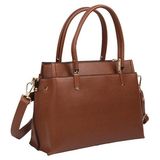 Bagacar 832 Taba Suni Deri Bayan Çapraz El ve Omuz Çantası - 88-Taba - 26*19*11