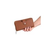 Bagacar Bozuk Para Ve Telefon Bölmeli Kullanışlı Cüzdan Taba
