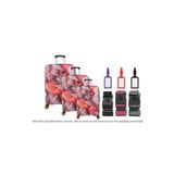 Bagacar Deniz Kabuğu 3Lü Set Valiz Kılıfı, 3 Lü Valiz Kemeri, 3Lü Valiz Etiketi
