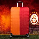 Bagacar Galatasaray Valiz Kılıfı - Antrasit - Sarı - Kırmızı - 75