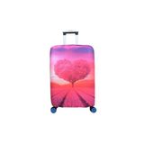 Bagacar Kalp Buyuk Boy Valiz İcin Valiz Kilifi