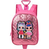 Bagacar Lol ve Kedi Pembe Tekerlekli Çocuk Sırt Çantası - Pembe - Açık Gri