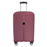 Bagacar Pause2 Pudra 8 Tekerlek Fiber Abs Orta Boy Valiz