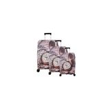 Bagacar Saat Buyuk Orta Kabin Boy İcin 3 Lu Valiz Kilifi