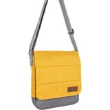 Bagacar Sarı Unisex 13" 14" Laptop Mac Air Postacı Çantası - Küçük Boy