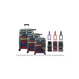 Bagacar Şehirler 3Lü Set Valiz Kılıfı, 3 Lü Valiz Kemeri, 3Lü Valiz Etiketi
