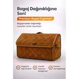 Bagaj Çantası Oto Bagaj Organizer Lüks Tay Tüyü Su Geçirmez Kaymaz Katlanır Düzenleyici - X7