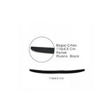 Bagaj Üstü Çıta Spoiler Piano Black 115Cmx4,5Cm Siyah