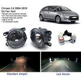 Bagajon Citroen C4 Hb 2004-2010 Beyaz LED Xenon Sis Farı Seti