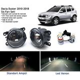 Bagajon Dacia Duster Beyaz LED Xenon Sis Farı Seti