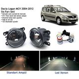 Bagajon Dacia Logan Mcv 2004-2012 Beyaz LED Xenon Sis Farı Seti