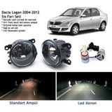 Bagajon Dacia Logan Sedan 2004-2012 Beyaz LED Xenon Sis Farı Seti
