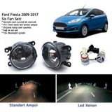 Bagajon Fiesta 2009-2017 Beyaz LED Xenon Sis Farı Seti