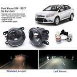 Bagajon Focus 2011-2017 Beyaz LED Xenon Sis Farı Seti