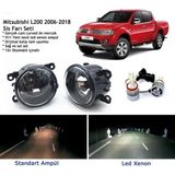 Bagajon Mitsubishi L200 2010-2018 Beyaz LED Xenon Sis Farı Seti